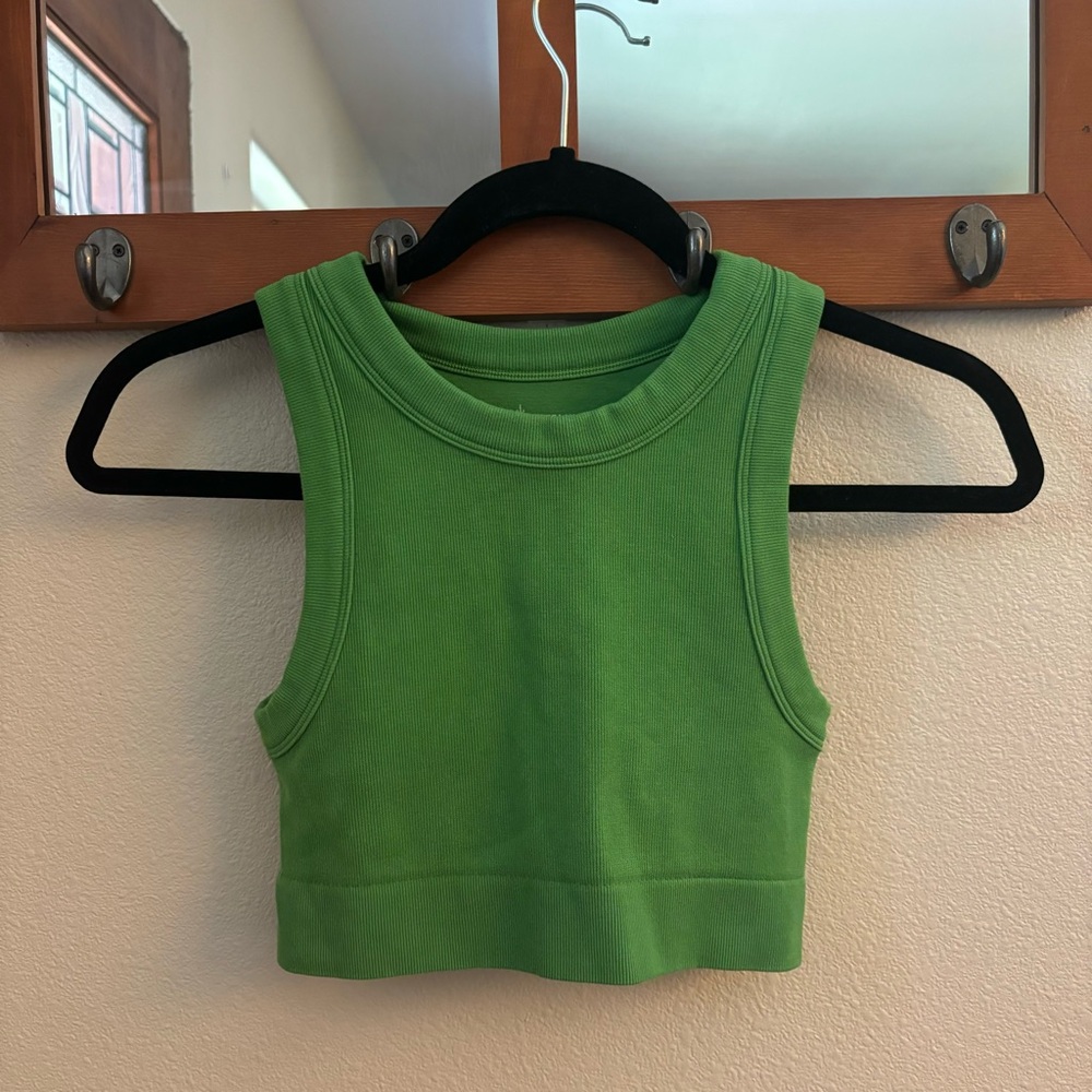 Green Aerie Offline cropped tank